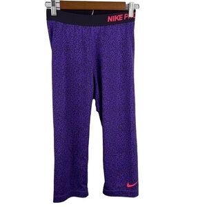 NIKE PRO ATHLETIC MID RISE CROPPED DRIFT YOGA PANTS‎